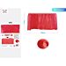 GONNA DA TAVOLO - ROSSO 73x426CM - 1PZParty Go