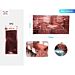 TOVAGLIA METALLIZZATA - ROSSO 274x137CM - 1PZParty Go