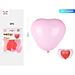 PALLONCINI A CUORE ROSA 25CM - 6PZParty Go
