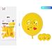 PALLONCINI CON EMOJI GIALLO 30CM - 6PZParty Go