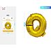 PALLONCINO MYLAR 40CM - LETTERA "Q" ORO - 1PZParty Go