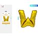 PALLONCINO MYLAR 40CM - LETTERA "W" ORO - 1PZParty Go