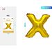 PALLONCINO MYLAR 40CM - LETTERA "X" ORO - 1PZParty Go