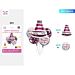 SET PALLONCINI MYLAR A TORTA - HAPPY BIRTHDAY - 5PZParty Go