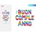 SET PALLONCINI MYLAR LETTERE - BUON COMPLEANNOParty Go