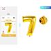 PALLONCINO MYLAR 110CM - NUMERO 7 ORO - 1PZParty Go