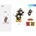 SET PALLONCINI MYLAR - STELLA NERO 102CM - 2PZParty Go