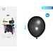 PALLONCINI NERI 30CM - 6PZParty Go