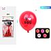 PALLONCINI CON LED - I LOVE YOU - ROSSO - 5PZParty Go