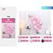SET PALLONCINI CUORE - ROSA & ARGENTO - 25PZParty Go