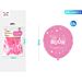 PALLONCINI BOUN COMPLEANNO - ROSA 6PZParty Go