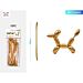 PALLONCINI MODELLABILI 100CM - ORO - 10PZParty Go