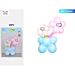 SET PALLONCINI A FIORE - ROSA & BLU 25PZParty Go