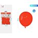 PALLONCINI ROSSO CHIARO 25CM - 10PZParty Go