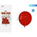 PALLONCINI ROSSO SCURO 25CM - 10PZParty Go