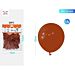 PALLONCINI MARRONE SCURO 25CM - 50PZParty Go