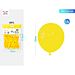 PALLONCINI GIALLO CHIARO 25CM - 10PZParty Go