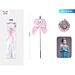 BACCHETTA MAGICA CON FIOCCO - ROSA 32CM - 1PZParty Go