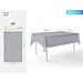TOVAGLIA MONOUSO - GRIGIO 274x137CM - 1PZParty Go