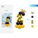 SET PALLONCINI NERO & ORO - NUMERO 2 - 115CMParty Go