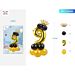 SET PALLONCINI NERO & ORO - NUMERO 9 - 115CMParty Go