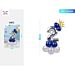 SET PALLONCINI ARGENTO & BLU - NUMERO 2 - 115CMParty Go