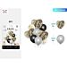 SET PALLONCINI MYLAR A CUORE - AGATA NERO - 9PZParty Go
