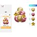 SET DI PALLONCINO - HAPPY BIRTHDAY ORO & ROSA - 8PZParty Go