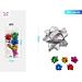 COCCARDE DA REGALO BRILLANTI - COLORI MISTI 3,8CM - 8PZParty Go
