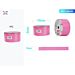 NASTRO REGALO PP - ROSA - 5CM x 27 METRIParty Go