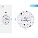 PIATTI CON STELLE - BUON COMPLEANNO BIANCO 23CM - 6PZParty Go