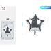 PALLONCINO MYLAR A FORMA DI STELLA - ARGENTO 80CM - 1PZParty Go