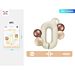SET PALLONCINI MYLAR - NUMERO 0 COLOR CREMA - 80CMParty Go