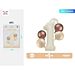 SET PALLONCINI MYLAR - NUMERO 1 COLOR CREMA - 80CMParty Go
