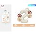 SET PALLONCINI MYLAR - NUMERO 2 COLOR CREMA - 80CMParty Go