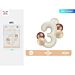 SET PALLONCINI MYLAR - NUMERO 3 COLOR CREMA - 80CMParty Go