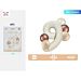 SET PALLONCINI MYLAR - NUMERO 9 COLOR CREMA - 115CMParty Go