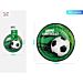 PIATTI DI CARTA - TEMA CALCIO 18CM - 8PZParty Go