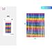 TENDA DECORATIVA COLOR ARCOBALENO - 2MParty Go