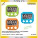 TIMER CUCINA LCD QUADRATO CON MAGNETE 3 COL, ASS,Virtime