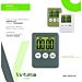 TIMER CUCINA LCD RETTANGOLO   3 COL, ASSORT,Virtime