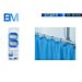 ANELLI PER TENDA DOCCIA - BLU - 12PZBm