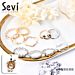 SET ANELLI FANTASIA CON DECORAZIONI ROMANTICHESevi