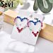 ORECCHINI CUORE CON ZIRCONI MULTICOLORESevi