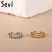 ANELLO CATENA CON ZIRCONISevi