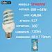 LAMPADINA LED SPIRALE E27 8W 720LM LUCE CALDAExtrastar