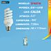 LAMPADINA LED SPIRALE OPACA E27 8W 720LM 3000KExtrastar