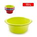 Bacinella Tonda 15L - NeonPlastic Forte