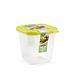 CONTENITORE QUADRATO 600 ML.Plastic Forte
