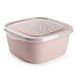 CONTENITORE BASIC QUADRATO 2,5 L SURT VRM COMBIPlastic Forte